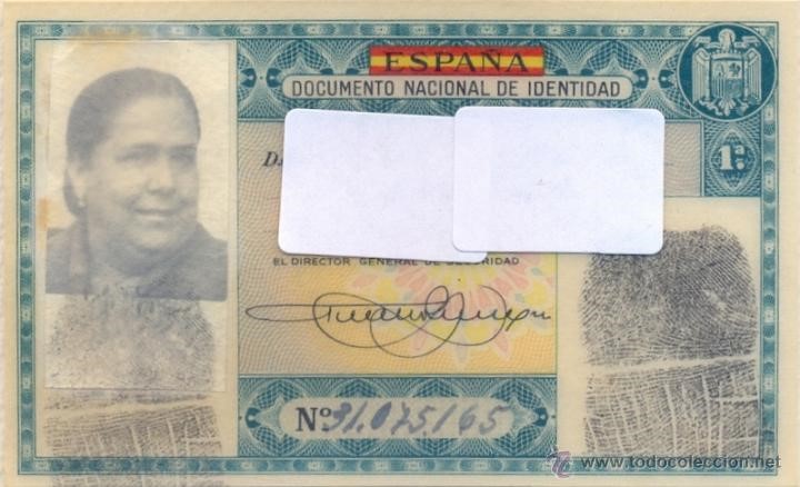 primer dni - 75 Aniversario del primer documento nacional de Identidad
