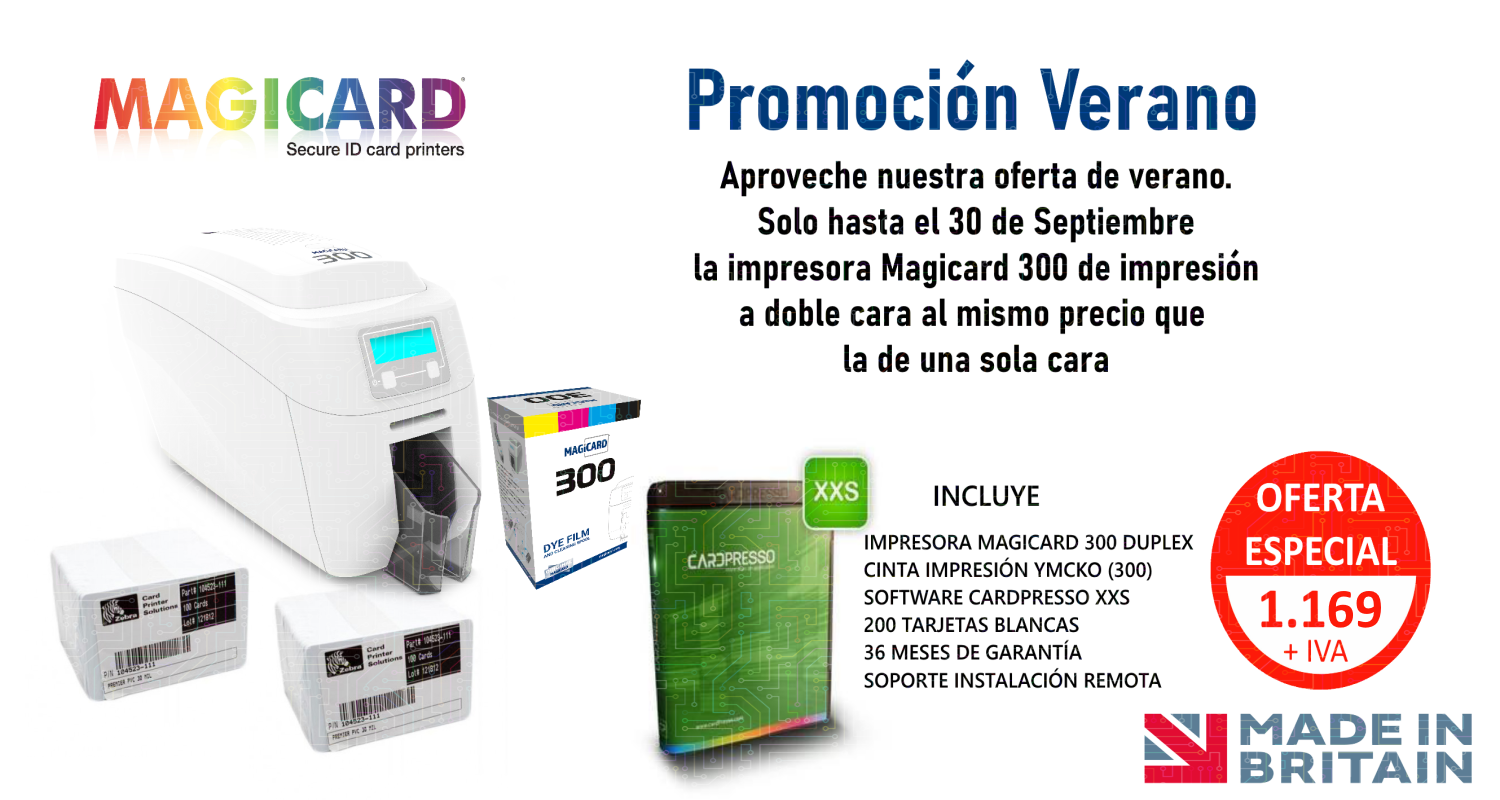 PROMO MAGICARD - Sipcards: La mejor oferta de Impresoras y tarjetas PVC