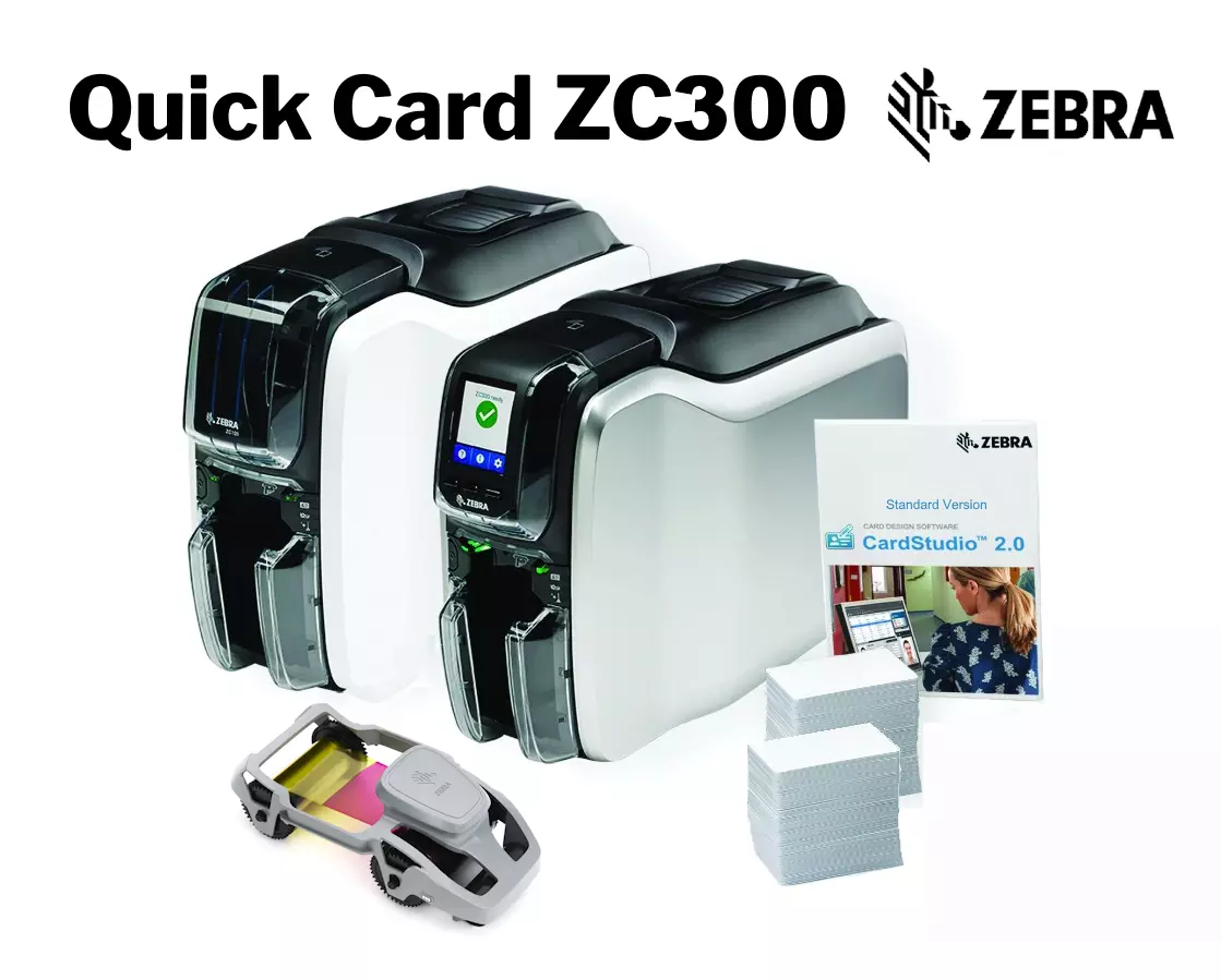 QUICK CARD - Promoción Zebra ZC300 de impresión a una cara
