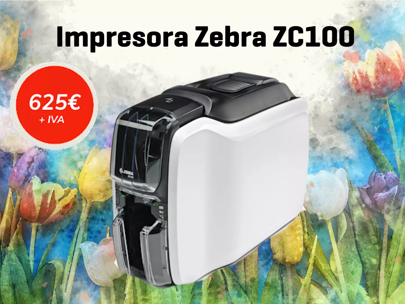 Promo Primavera 2024 ZC100 - Sipcards: La mejor oferta de Impresoras y tarjetas PVC